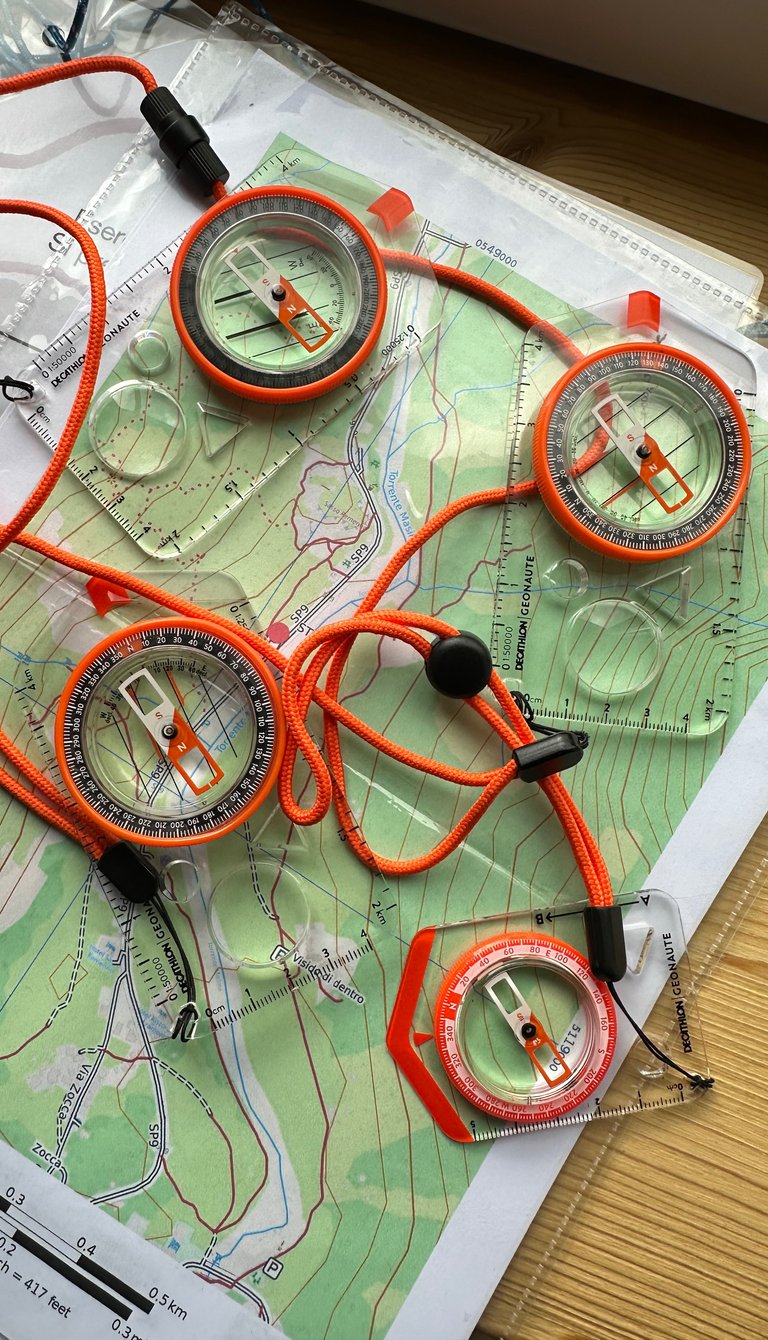 Orienteering exercise in Valmasino