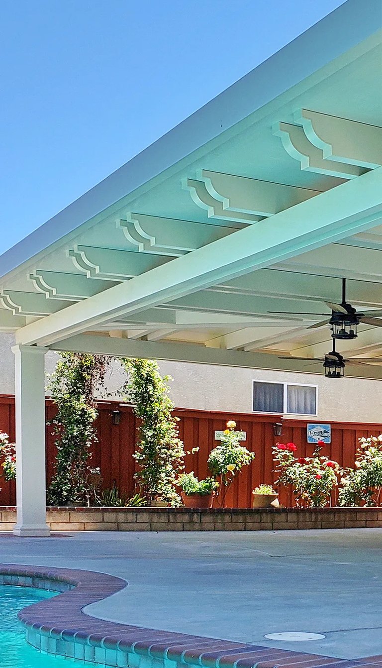 Custom insulated Alumawood patio cover installation in Menifee CA
