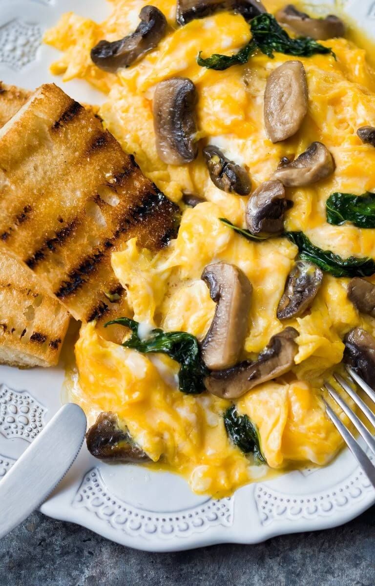 scramble mushroom