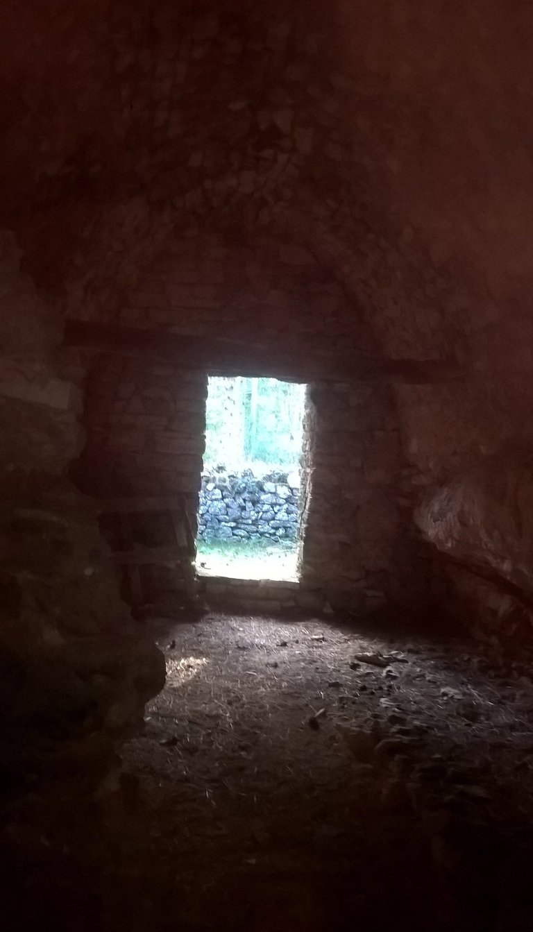 Inside the bergerie