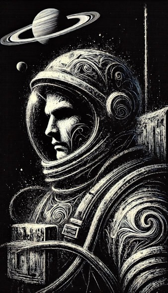 Spaceman | simcaart.com
