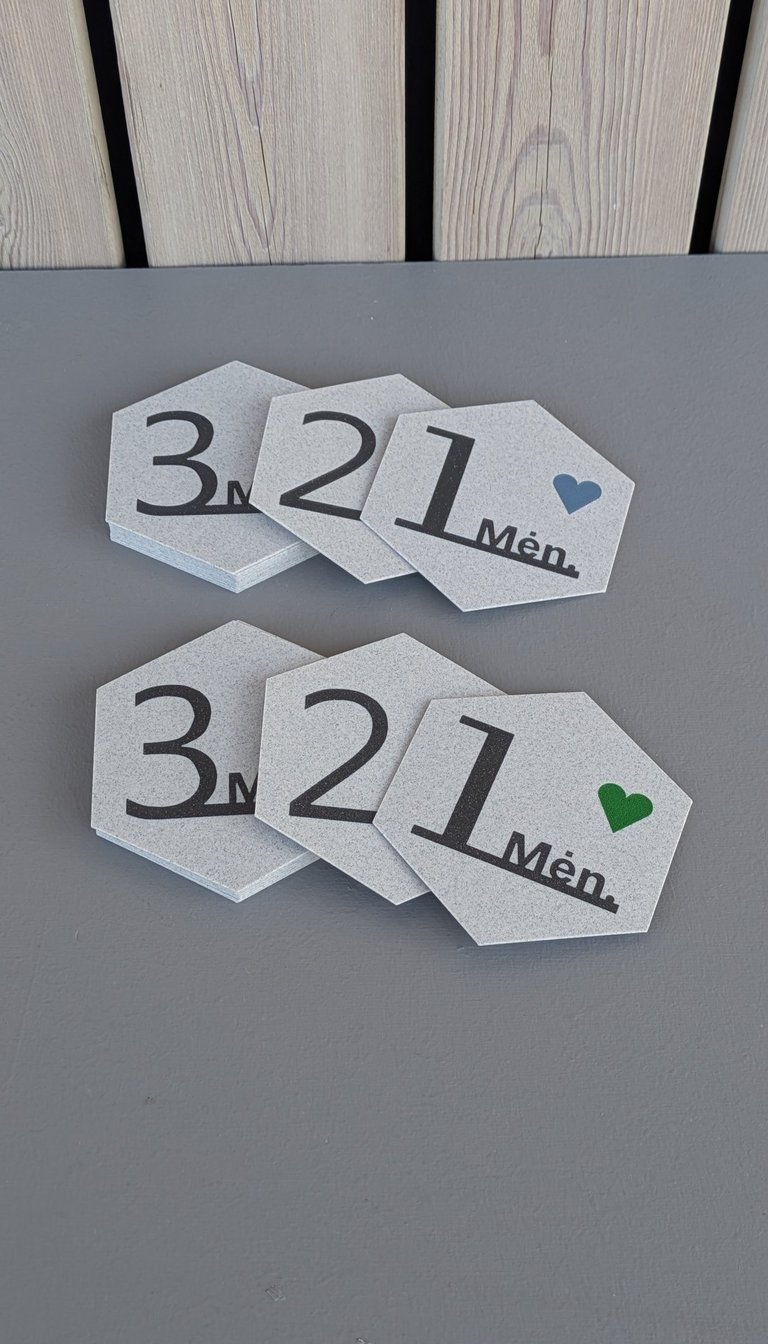 Kūdikio mėnesių kortelės