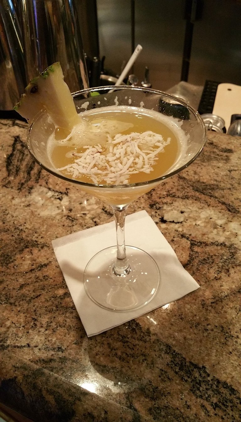 The infamous Coconut Martini The Pirate sings about