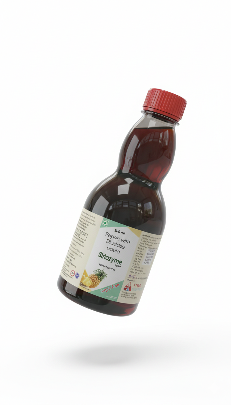 Striozyme Syrup - Strio Healthcare
