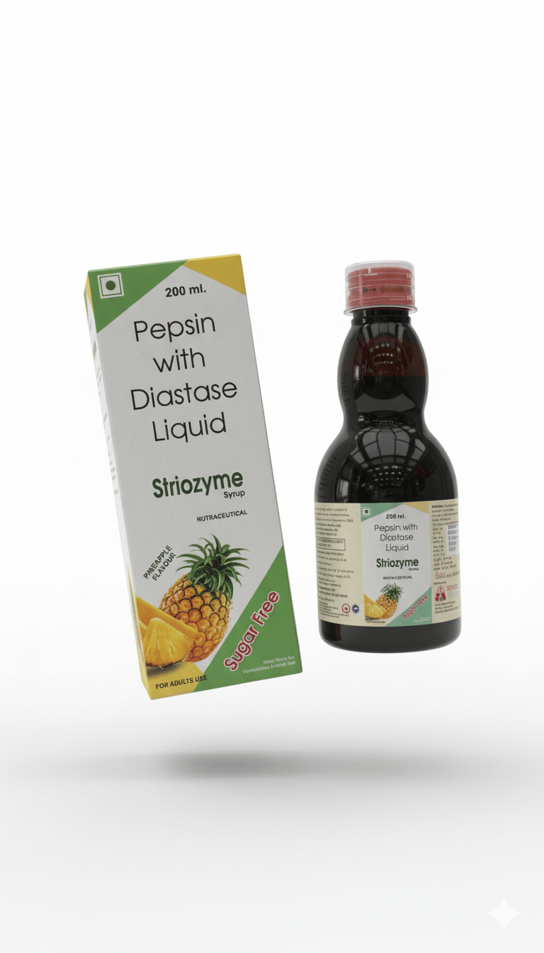 Striozyme Syrup - Strio Healthcare