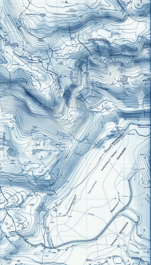 Image of topographic map