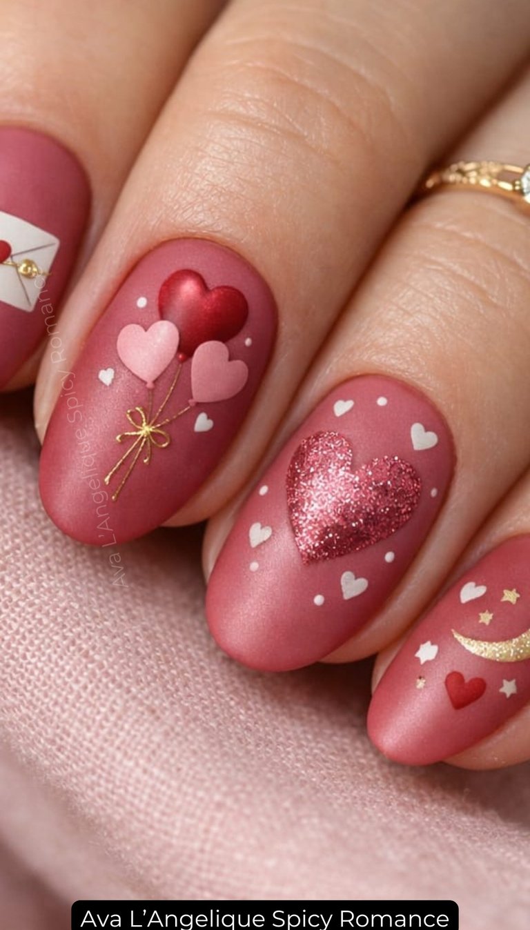 By Ava L’Angelique. Pink nails aesthetic for effortless romantic style