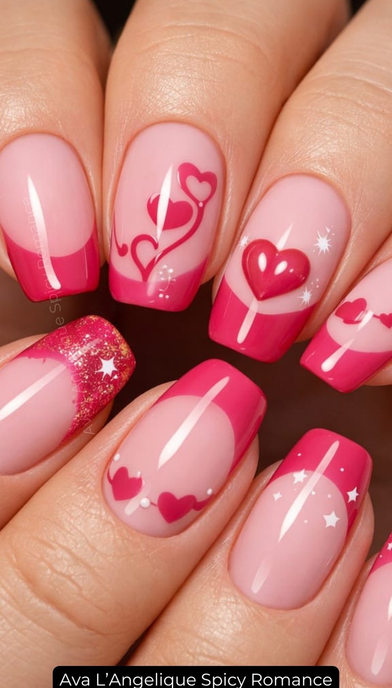 By Ava L’Angelique. Soft glam pink nails inspiration for feminine authority