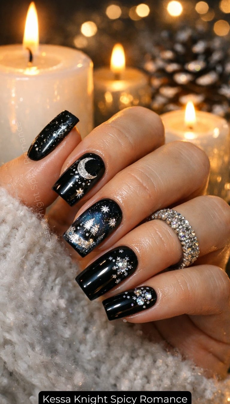 By Kessa Knight. Seasonal nail care winter mood ritual