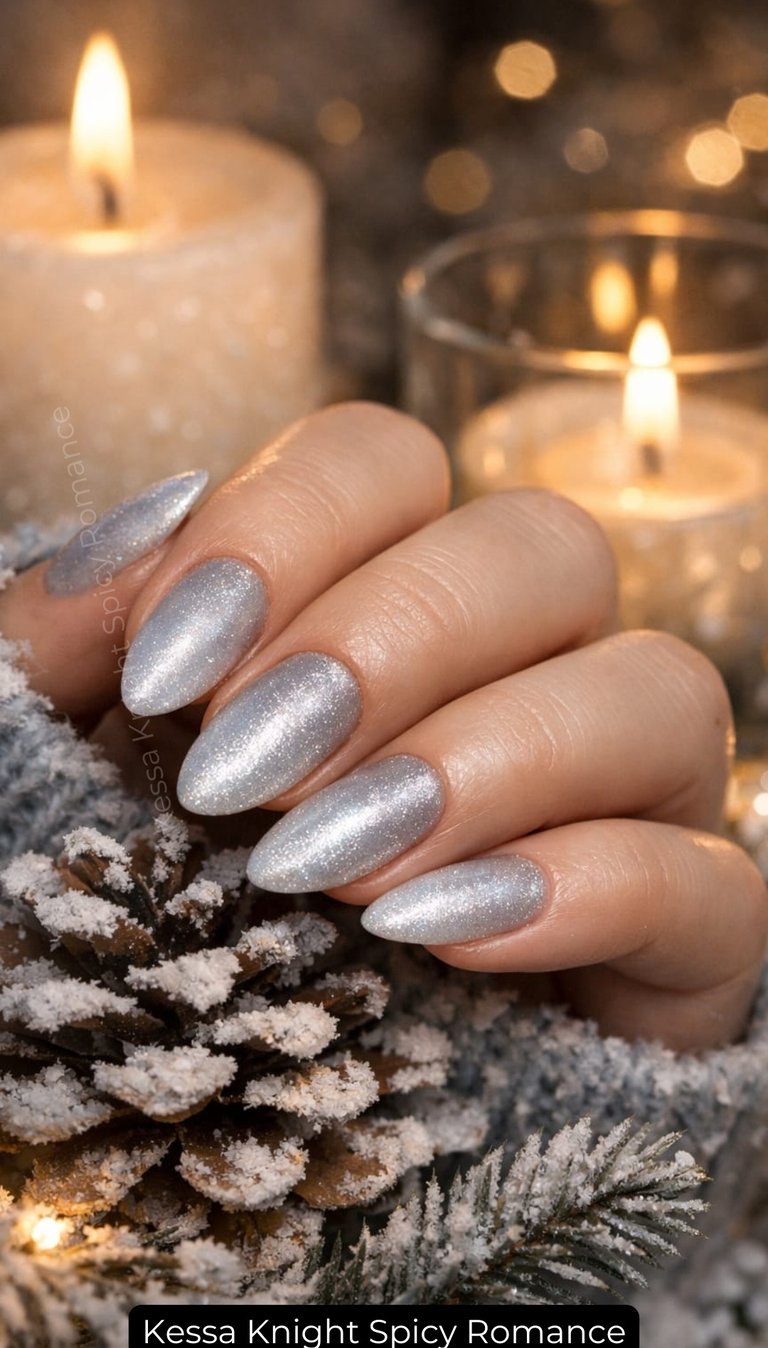 By Kessa Knight. Winter nails that always feel romantic and feminine