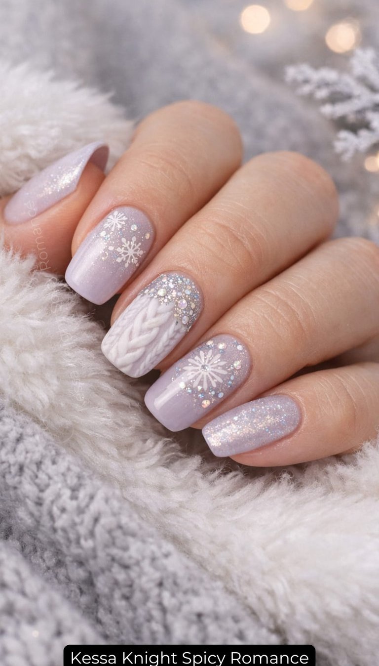 By Kessa Knight. Winter manicure intimacy slow season aesthetic