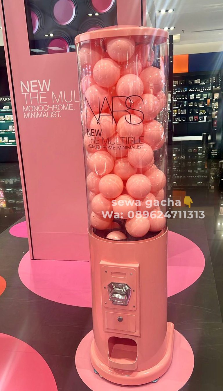 sewa rental gachapon gacha pink