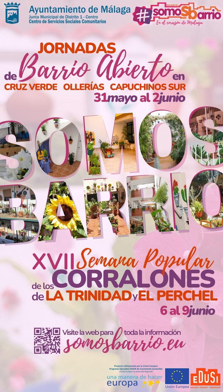 Cartel #SomosBarrio 2023 Móviles