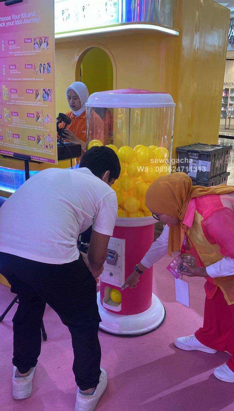 kustomisasi mesin gacha gachapon jakarta