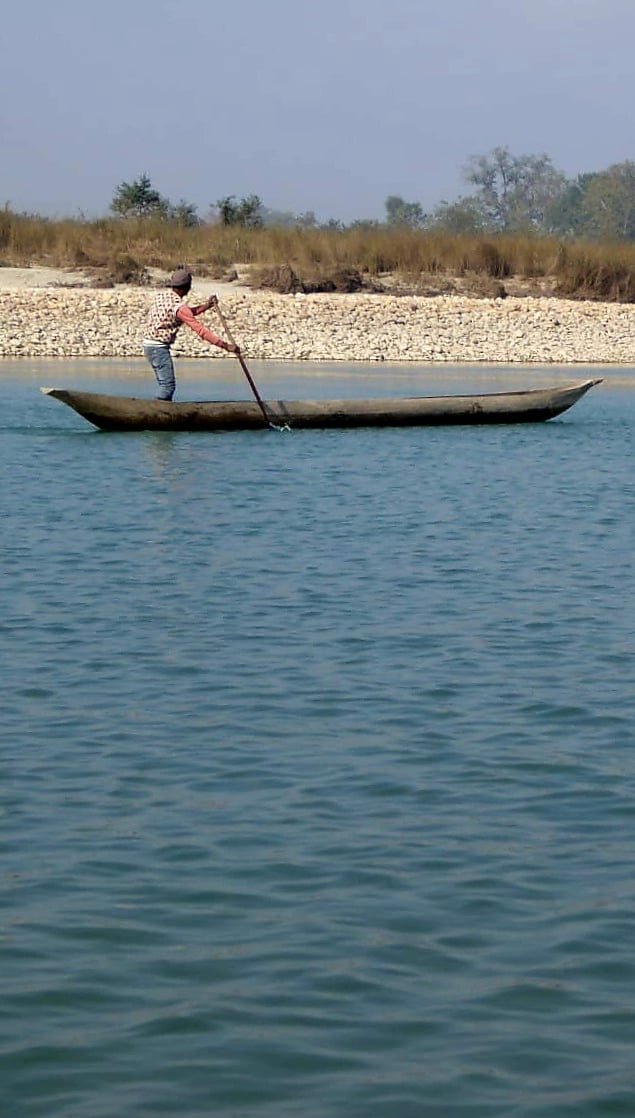 fisherman of the Mohana River