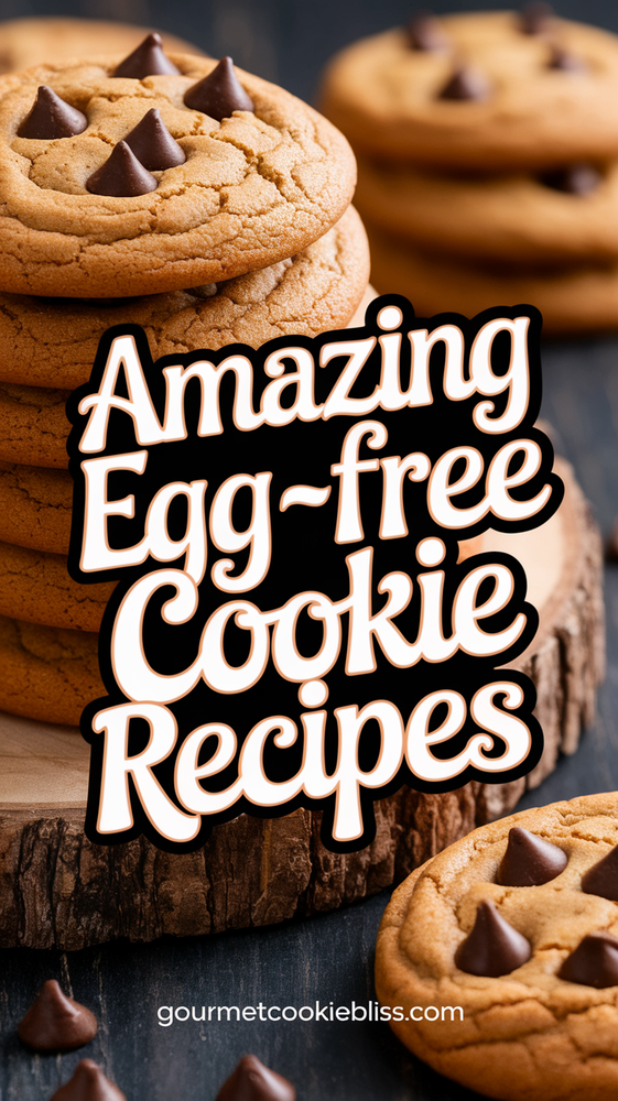 Guide to egg-free cookie recipes. Learn how to bake moist and chewy cookies without eggs.