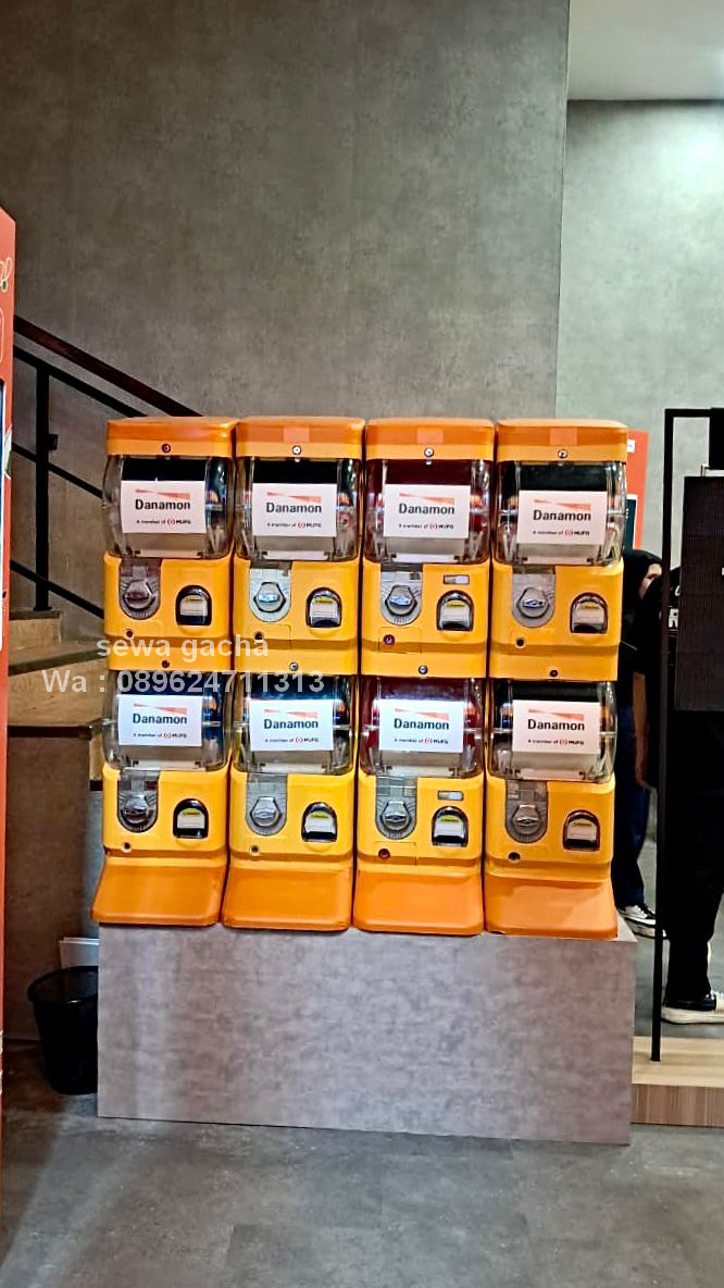 sewa mesin gacha gachapon