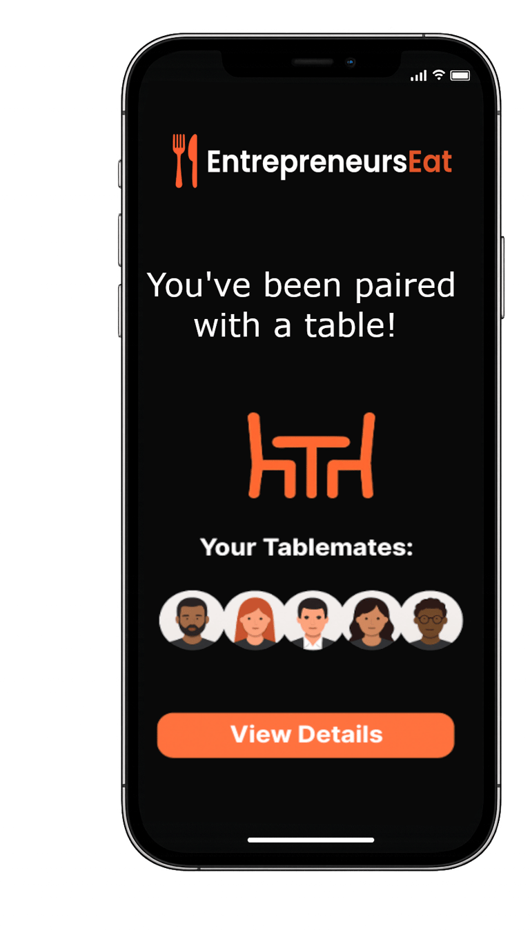 Mockup of App Screen