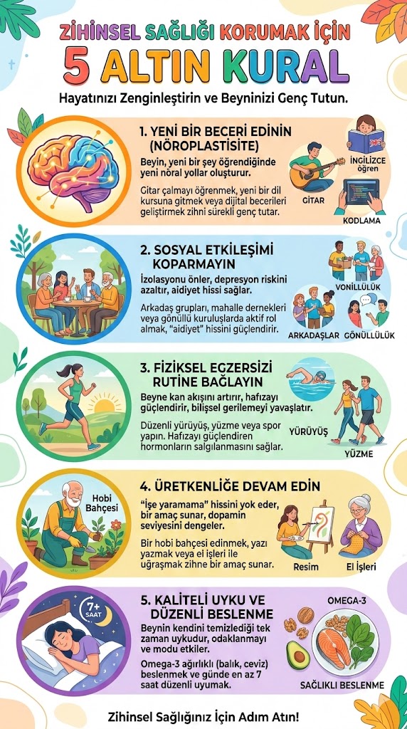 Zihinsel Sağlık 5 Kural