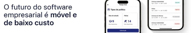 banner mostrando aparelhos de celular, falando que Humand é móvel e de baixo custo