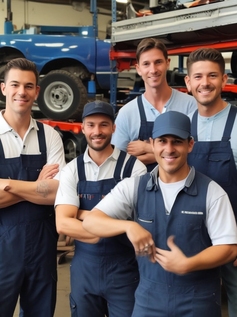 blue and white striped round textile