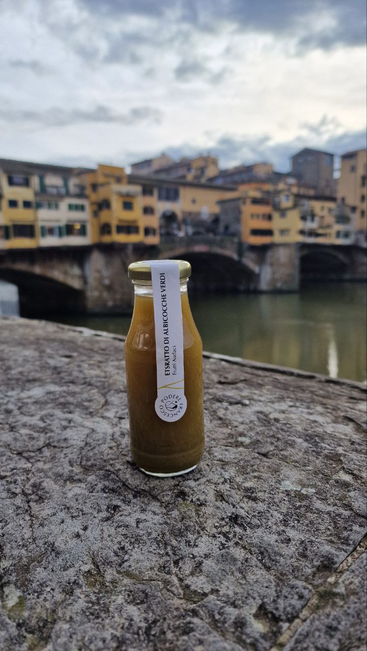 estratto di albicocche verdi Podere Francesco per ristorante