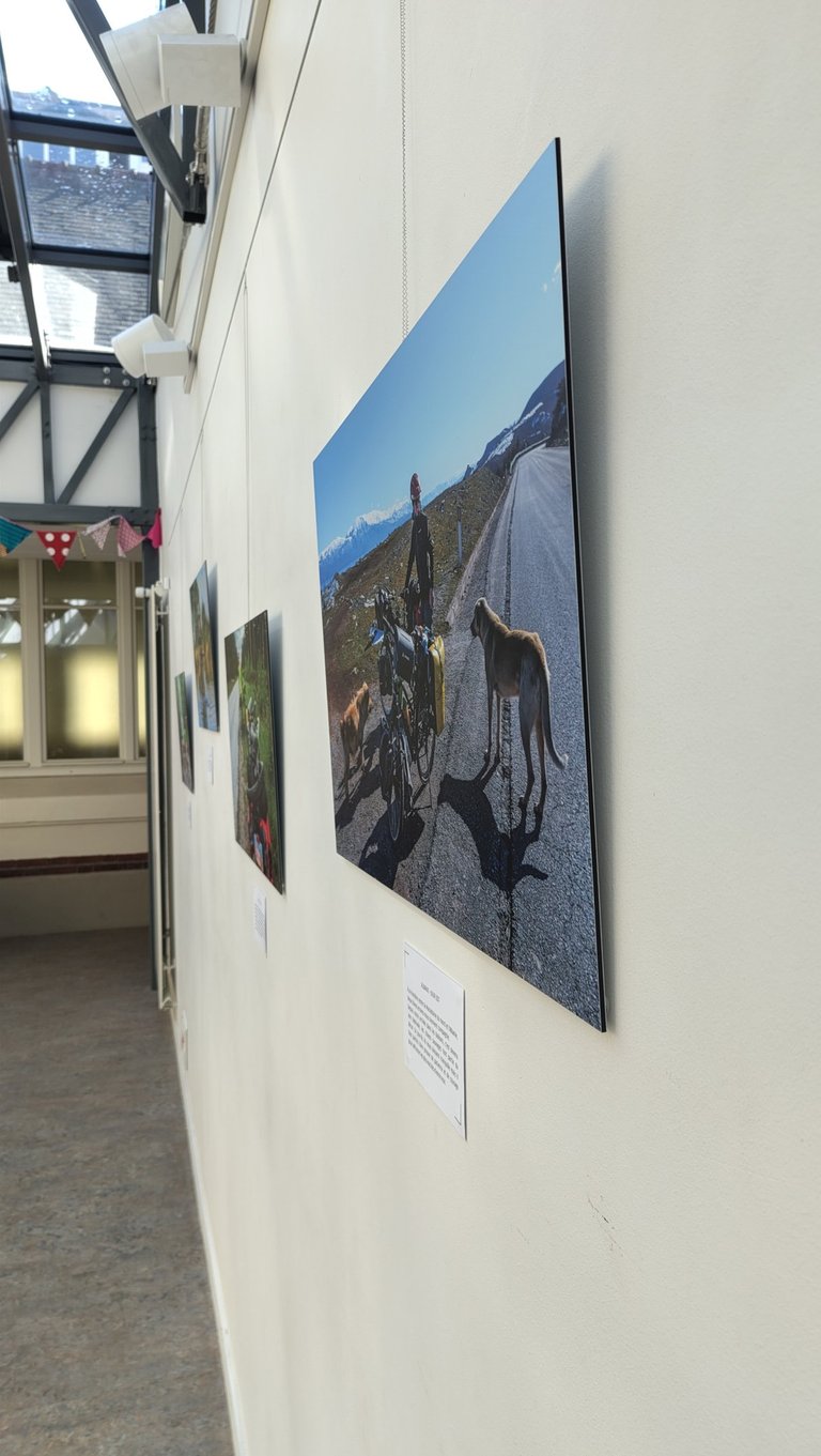 Plusieurs tirages d'une exposition photo