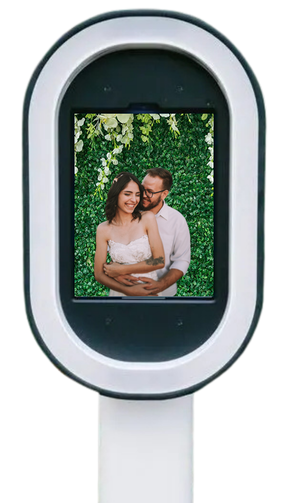 Sample Ai Background - Green with Flowers