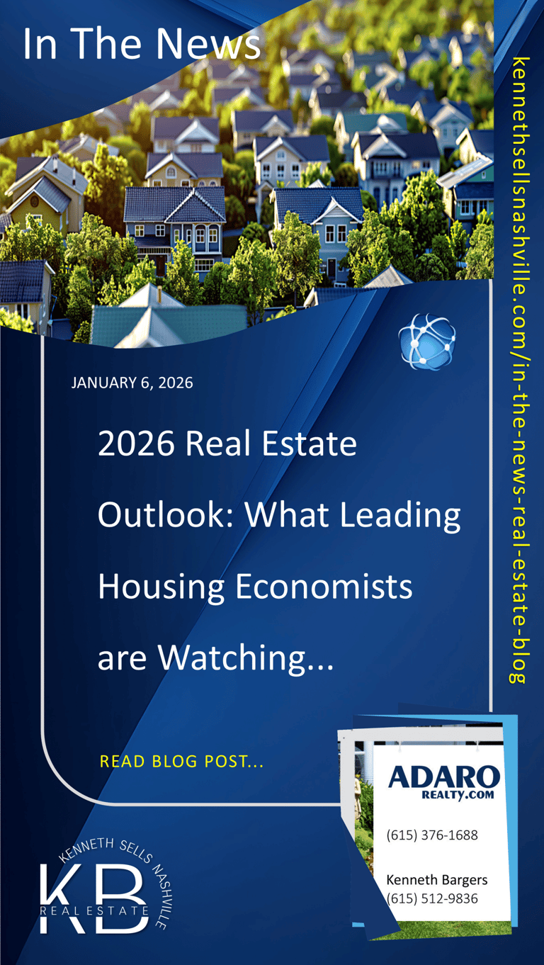 Housing Market Update as of January 6, 2026