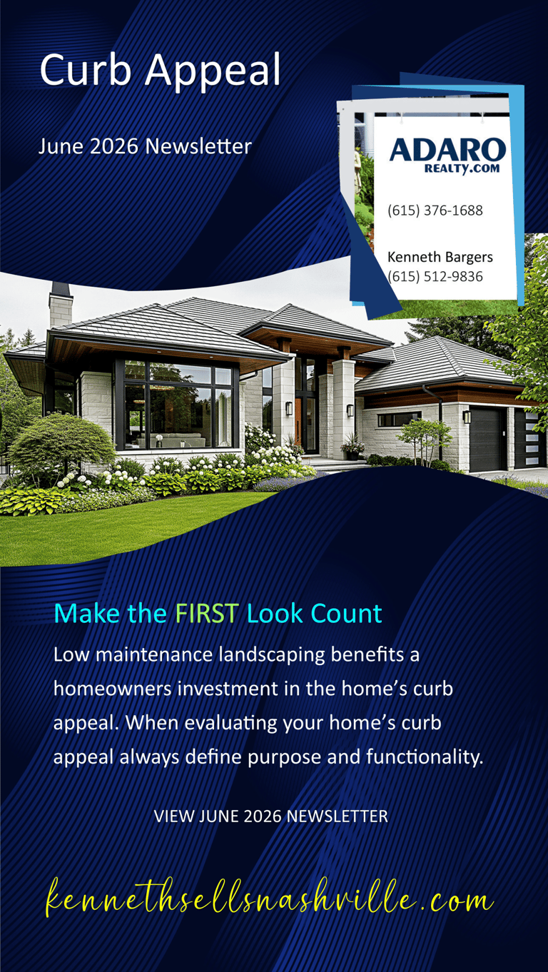 Curb Appeal, June 2026 Newsletter Announcement