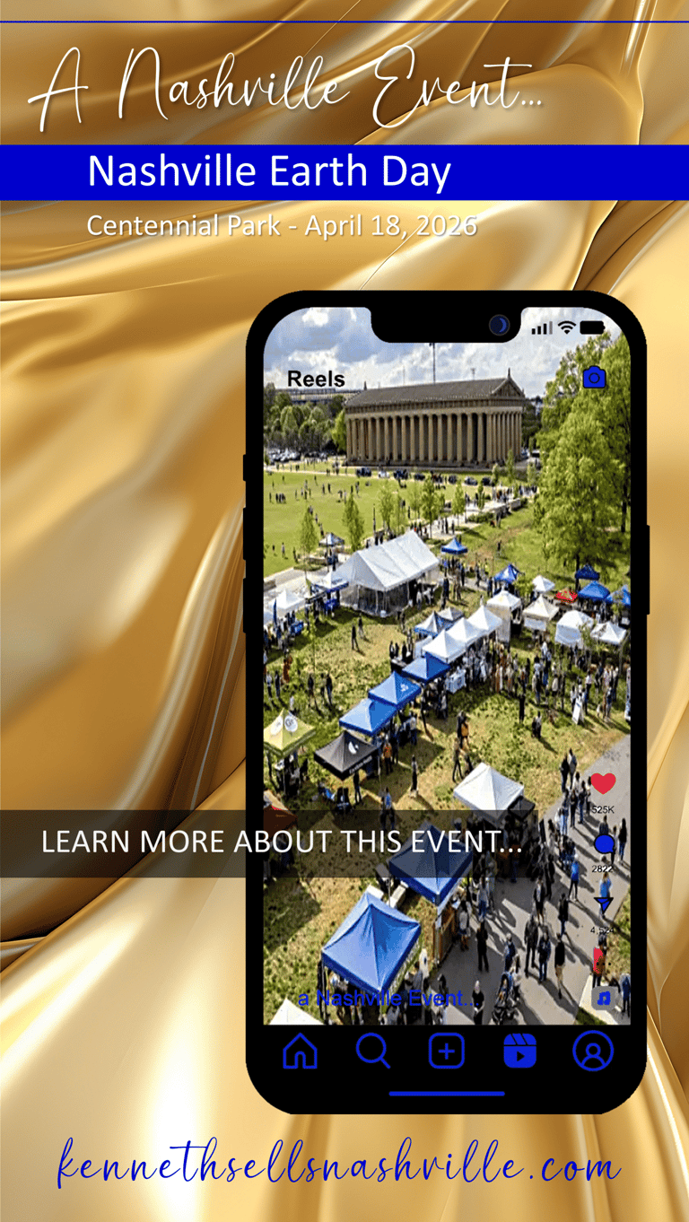 A Nashville Event, Nashville Earth Day, April 18, 2026