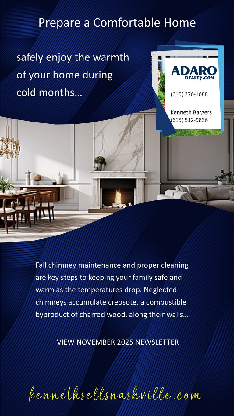 November 2025 Newsletter, Prepare a Comfortable Home