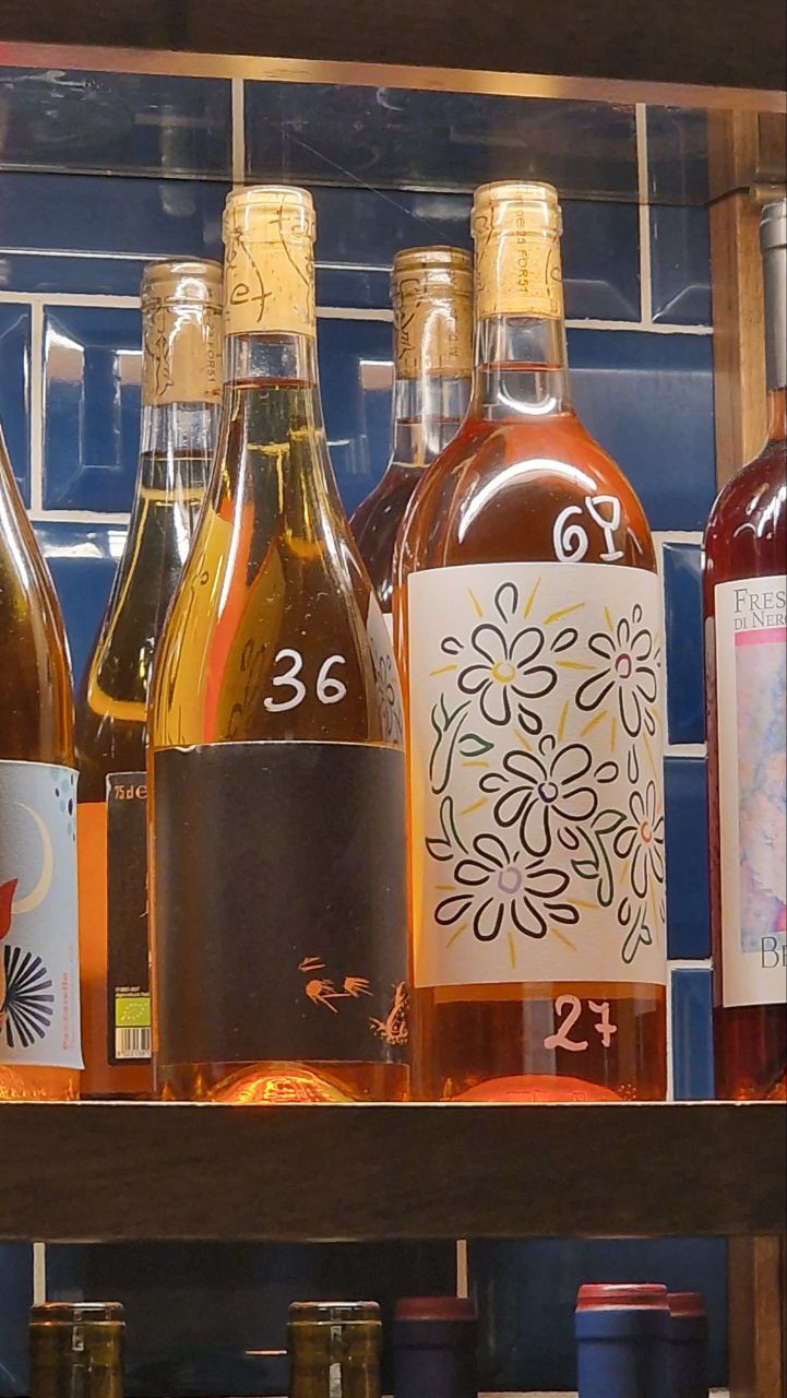 Orange wine e vino rosato Tasi Biologico vegan per ristoranti wine bar enoteche