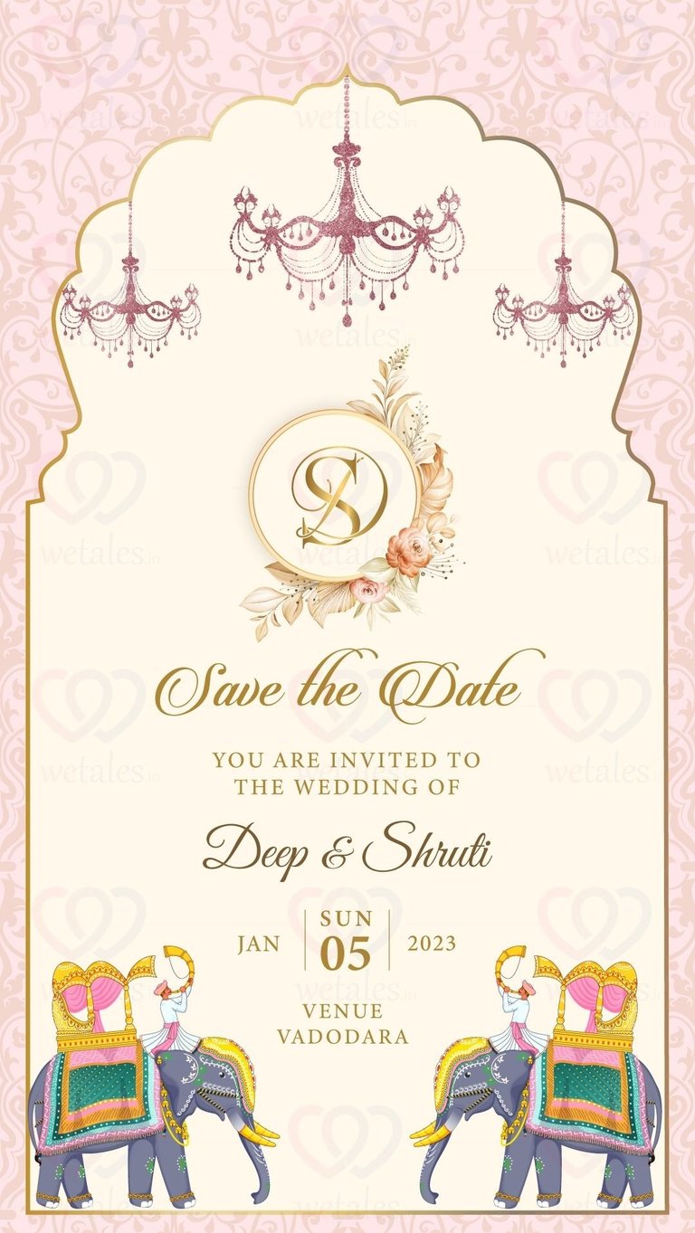 Save the date by Geet Events