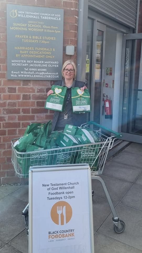 Weekly Food Bank at NTCG Willenhall Tabernacle 