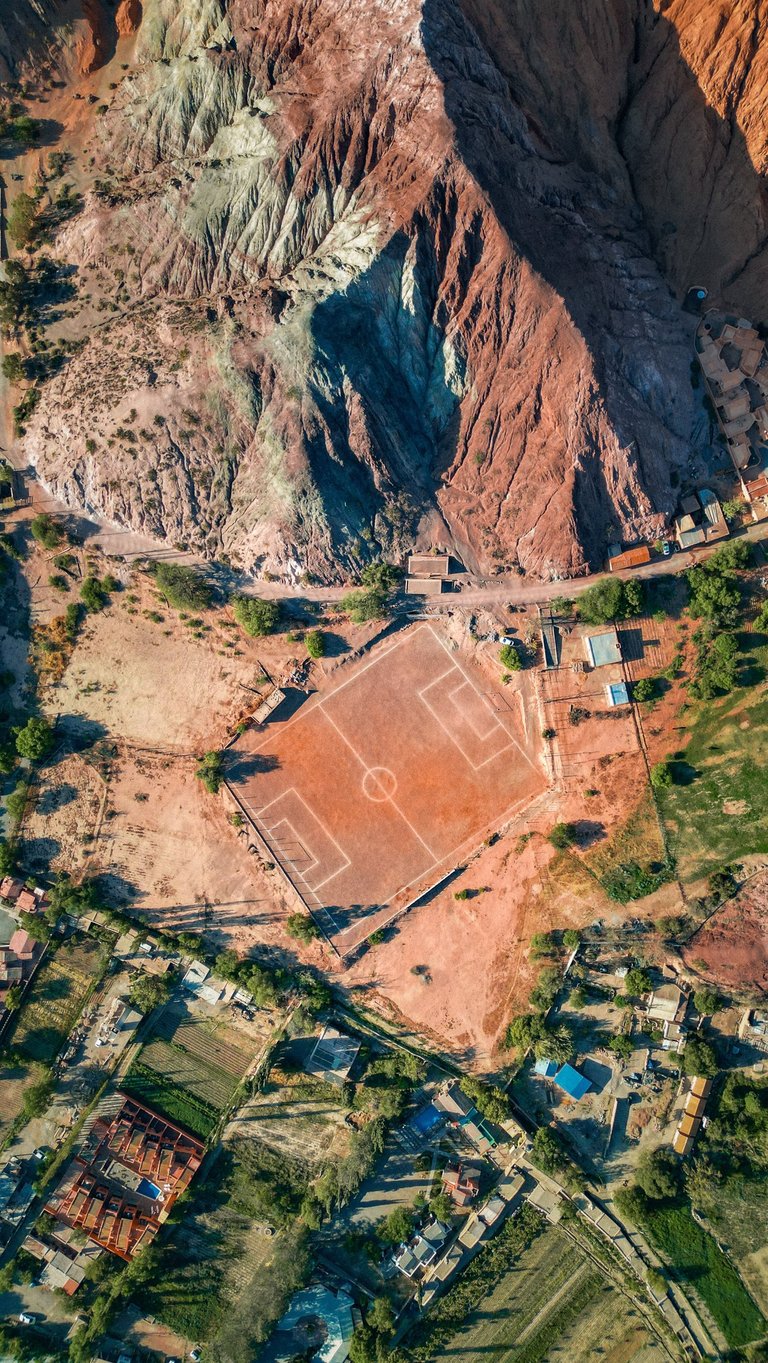 soccer field in the north of Argentina 