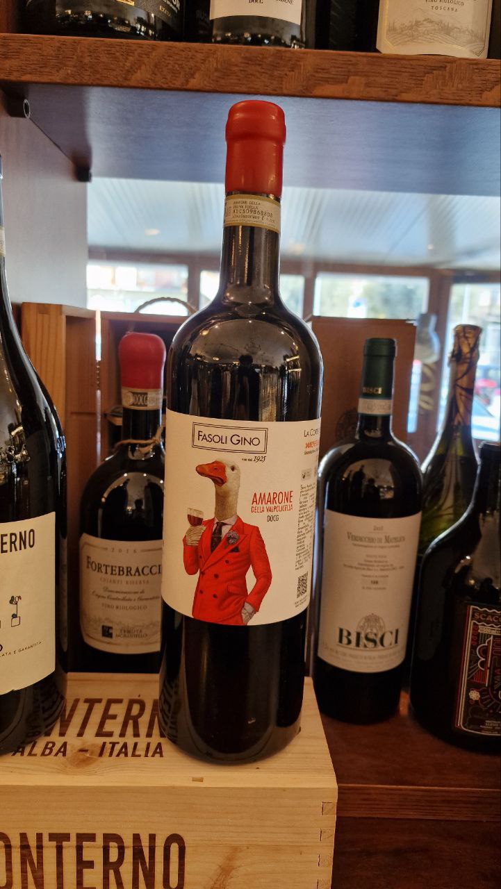 Amarone biologico Fasoli Gino per enoteca