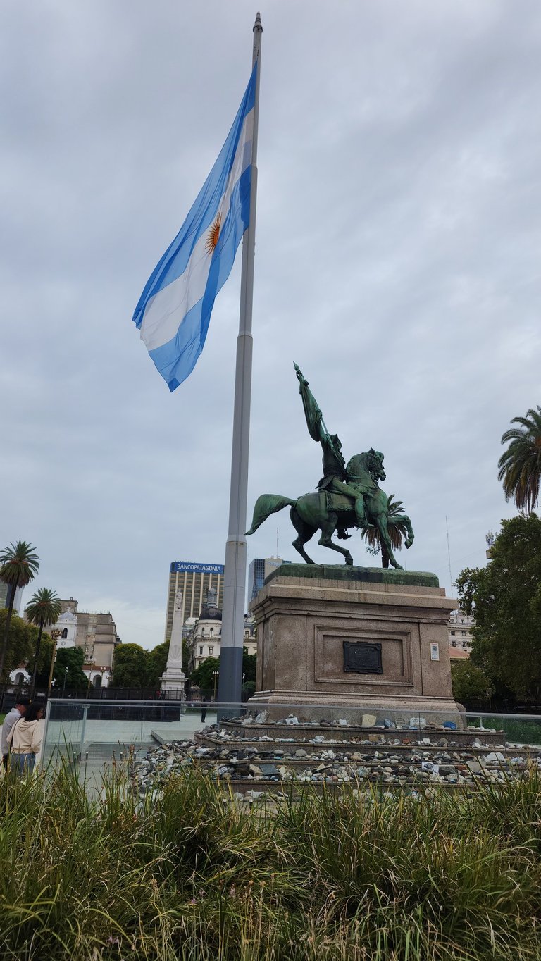 Momument for General Manuel Belgrano in Buenos Aires, Argentina