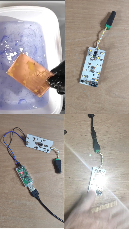 Produção da Placa Eletrônica e Gravação d Software