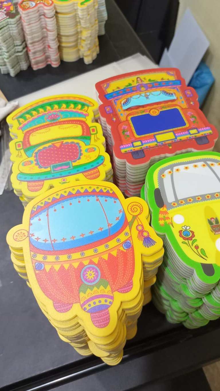 Bulk UV printing order on coasters