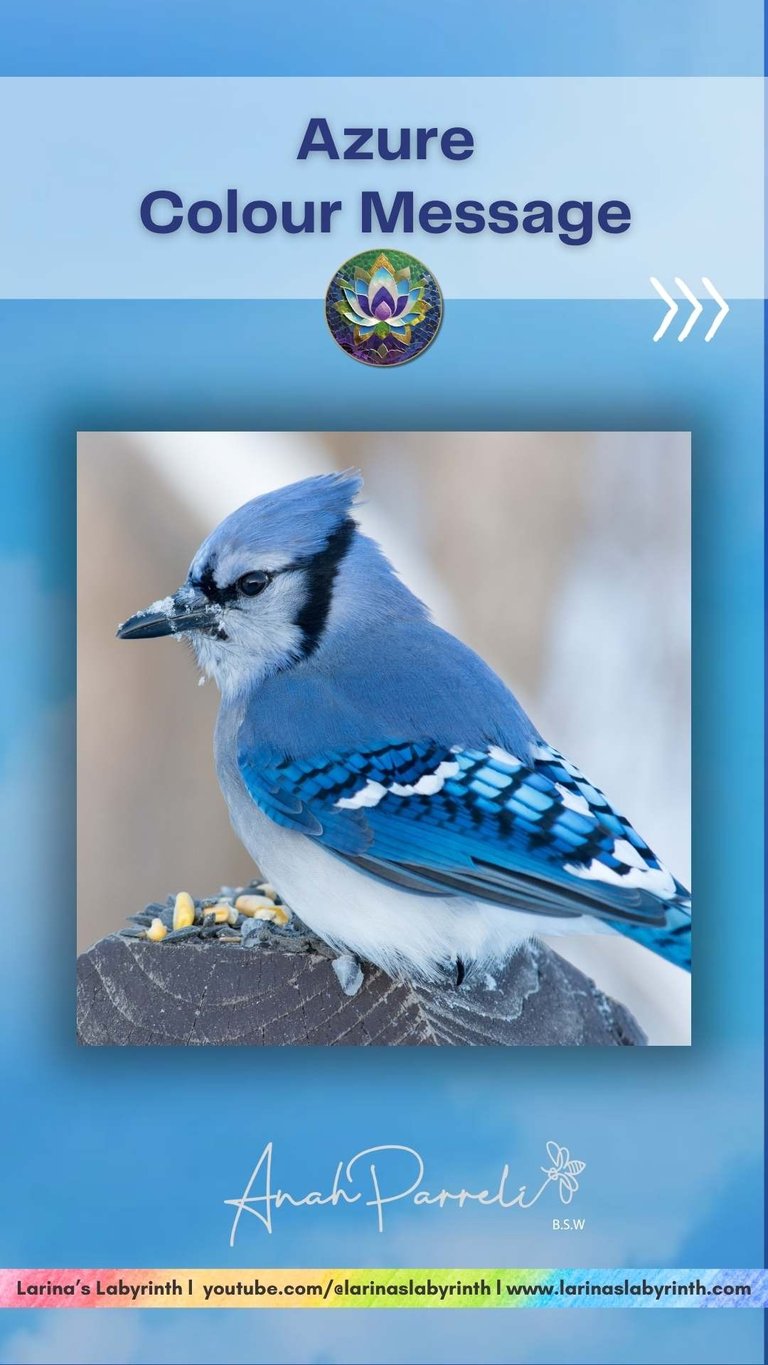 Colour Messenger: Power Of Azure Blue. Colour Healing; color healing