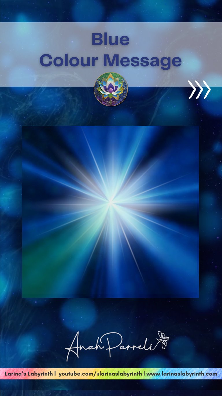 Colour Messenger: Power Of Blue. Colour Healing; color healing