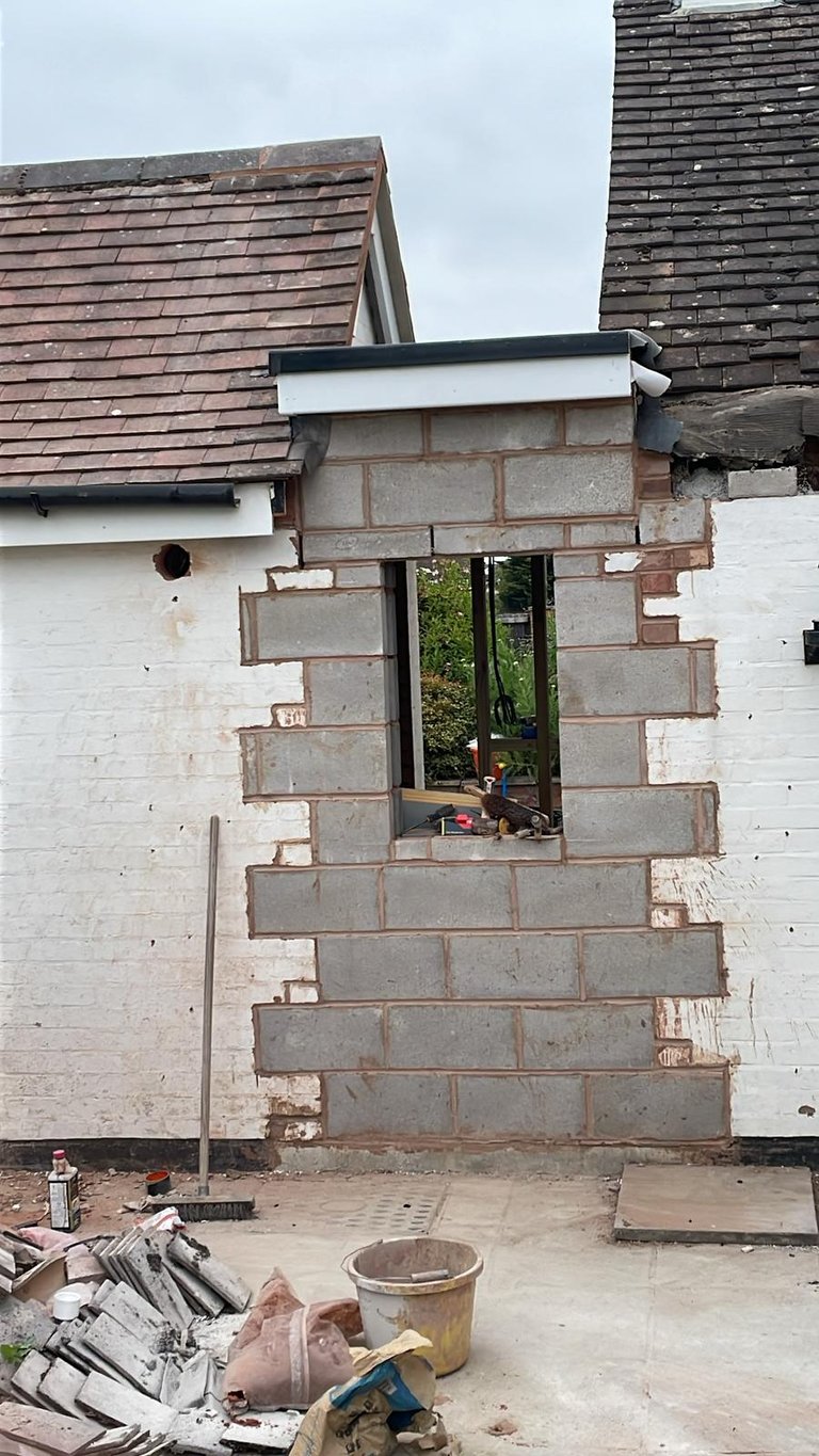 blockwork done to an exceptional standard