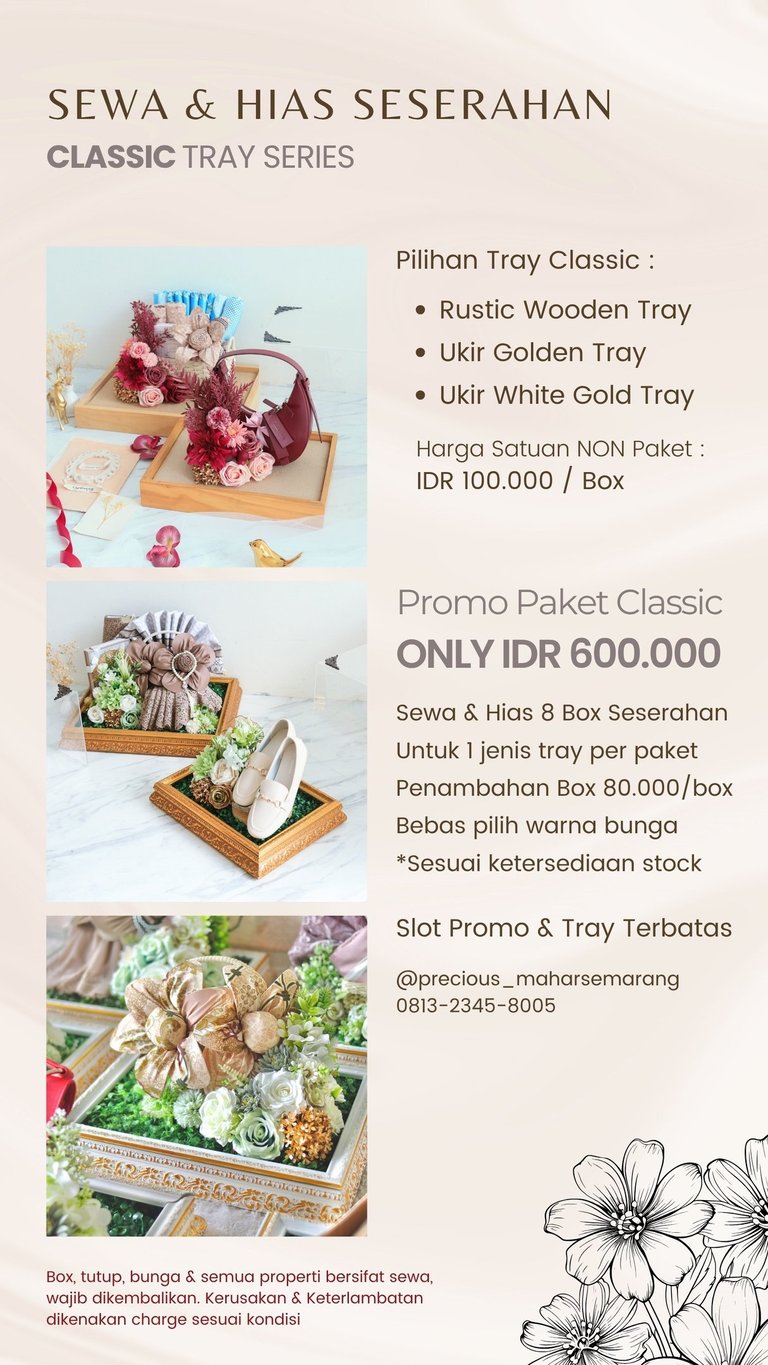jasa hias seserahan semarang