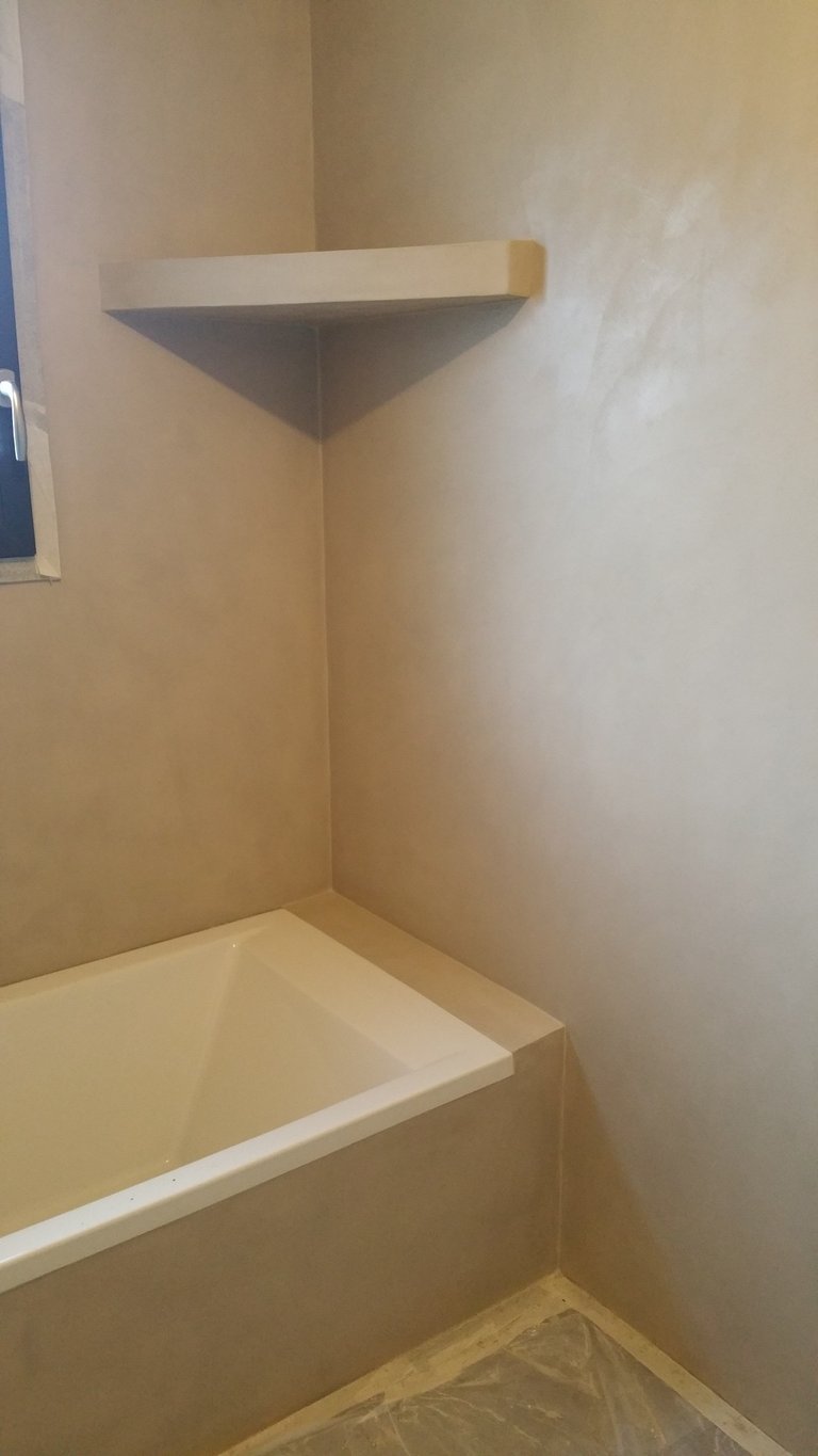 béton ciré salle de bains