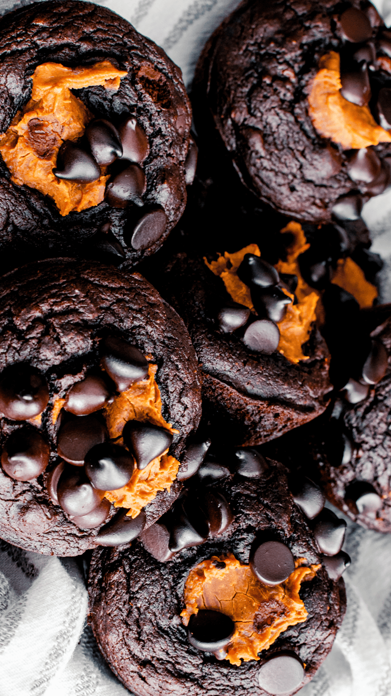 recette muffins choco-peanut