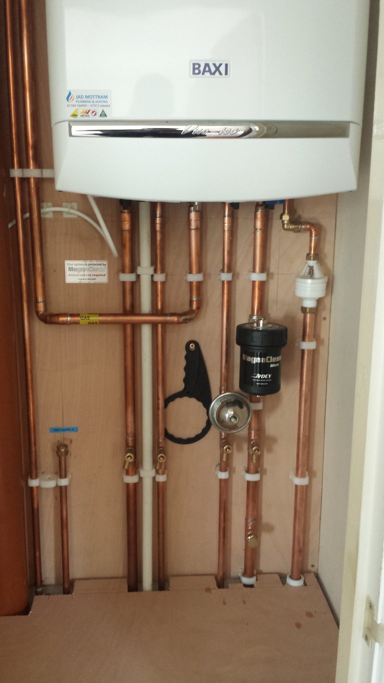 Gas boiler installation North Devon