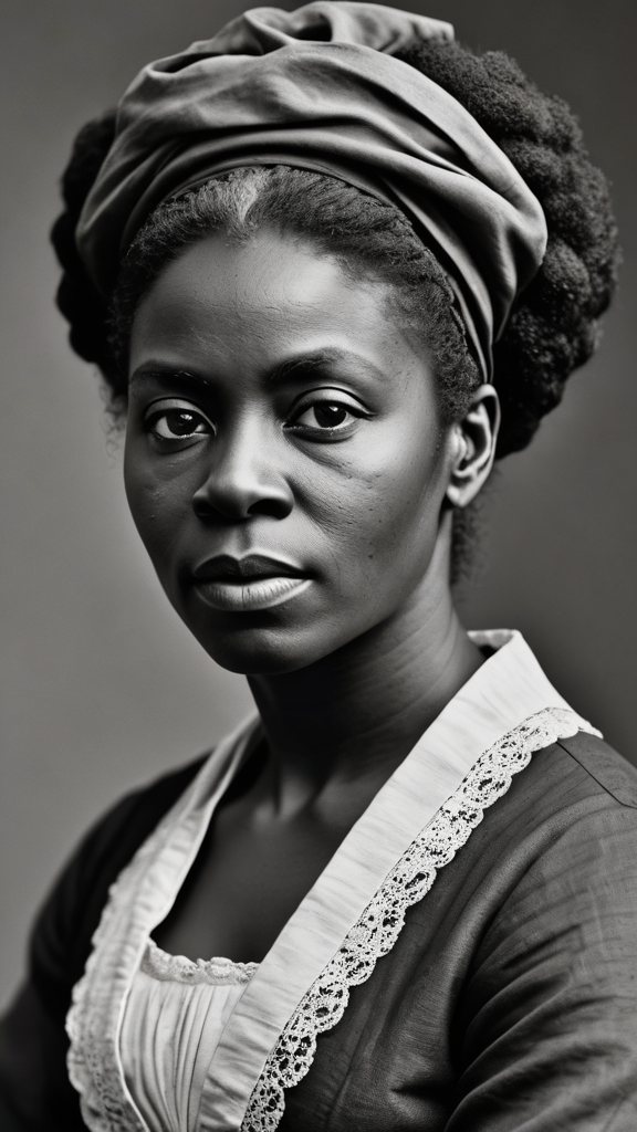 Image in the likeness of Mary Prince former slave, author and abolitionist