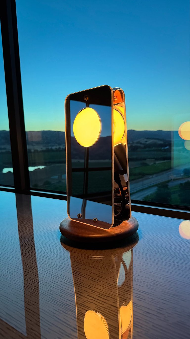 Domino Table Lamp, living room, hotel room, restaurant setting