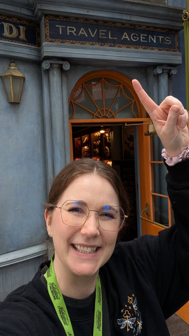 Even wizards need travel agents! At Diagon Alley in Universal Studios Florida at Universal Orlando